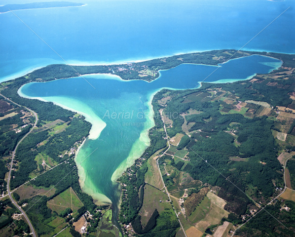 Lake Leelanau in Leelanau County, Michigan